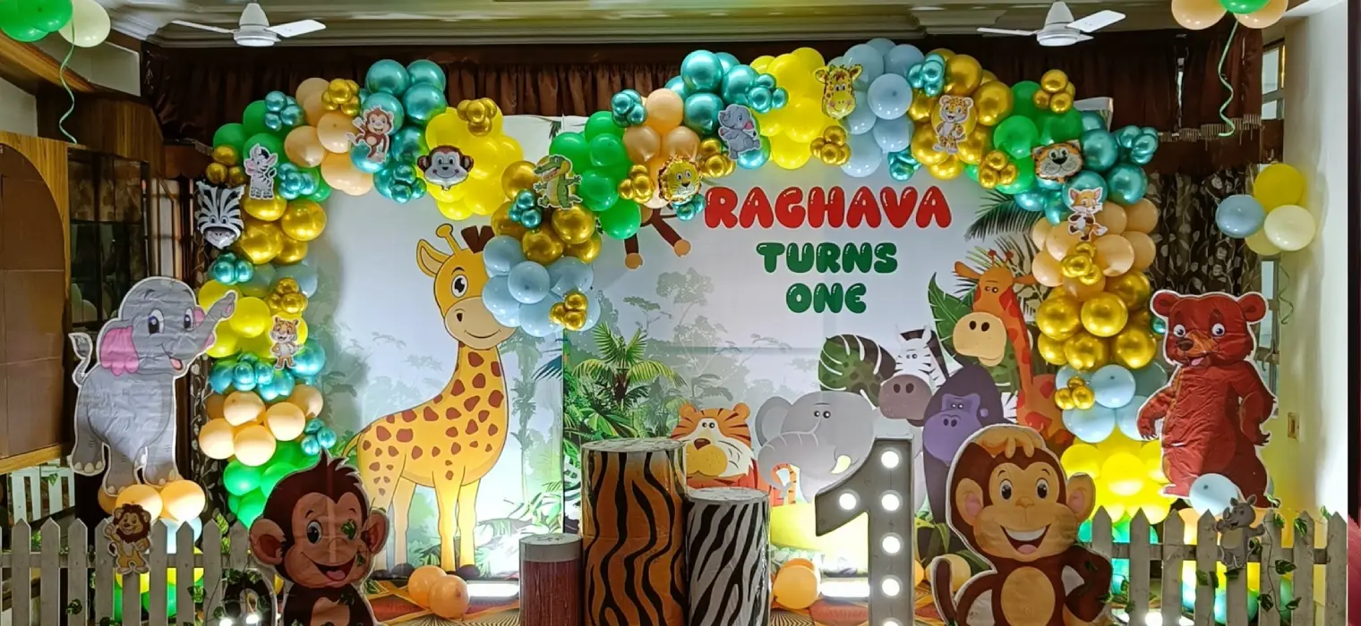 Wedding balloon decoration arch