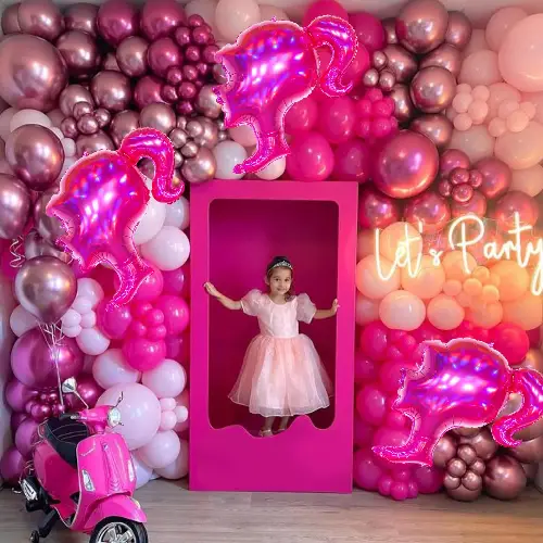 Wedding balloon arch sample