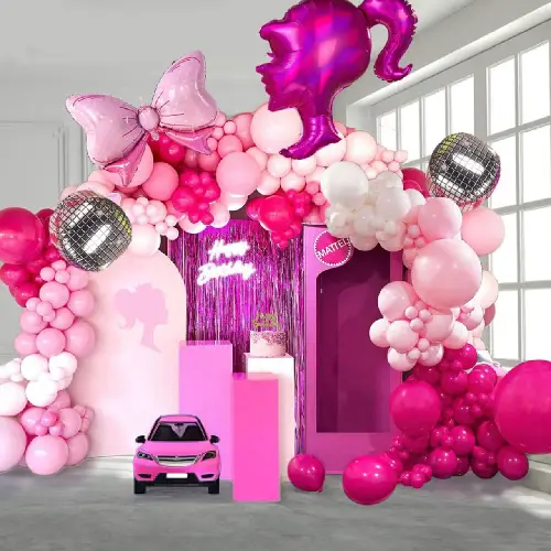 Corporate event balloon decor sample