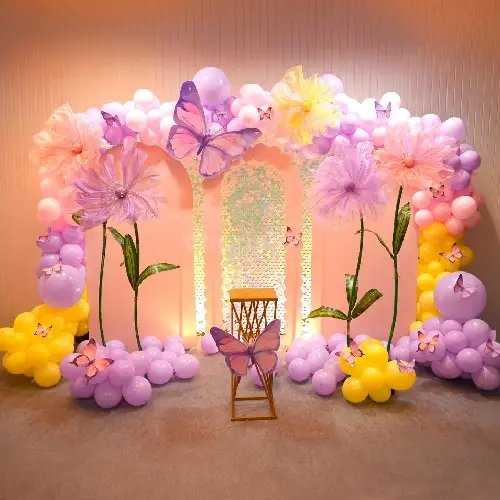 Helium balloon bunches sample