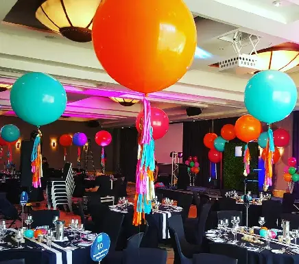 Company event balloon decoration